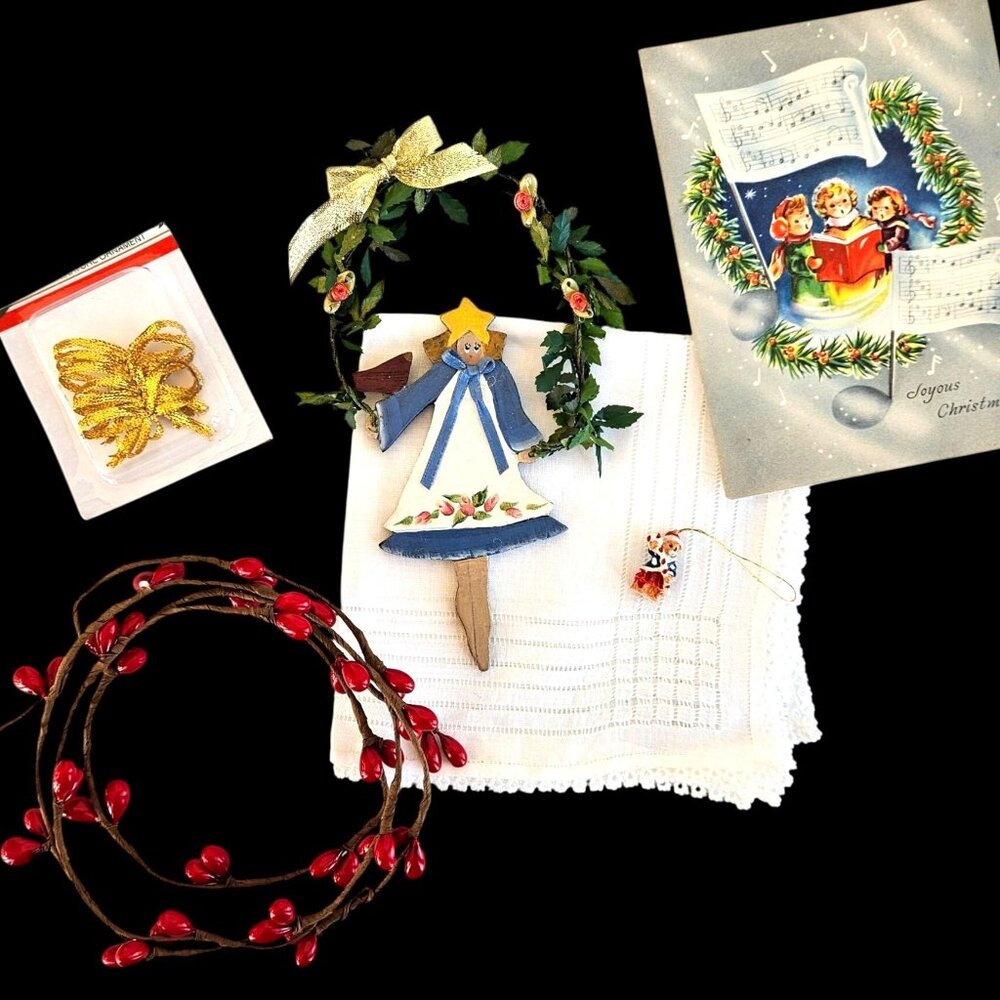 Instant Vintage Christmas Collection Holiday Nostalgia Ephemera Decor Bundle